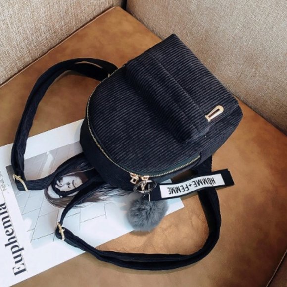 FEMALE MINI LIGHT GRAY BACKPACK - Picture 15 of 16